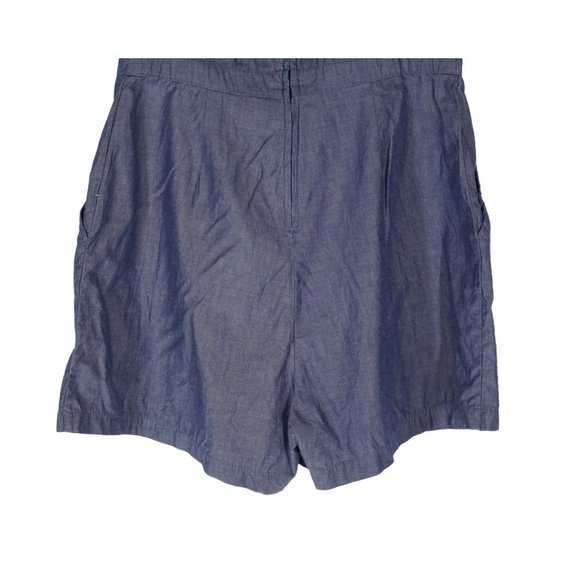 Mossimo Chambray Short Romper Womens Size XL Sleeveless Strapless - Picture 8 of 10